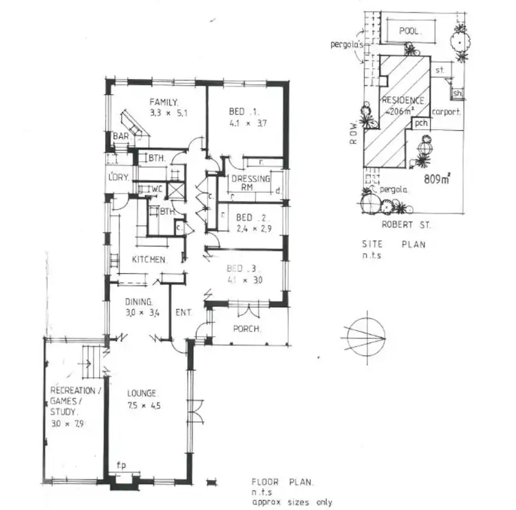 Floorplan of Homely house listing, 1 Robert Street, Dalkeith WA 6009