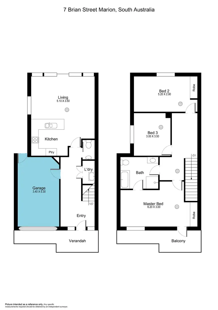 Floorplan of Homely house listing, 7 Brian Street, Marion SA 5043