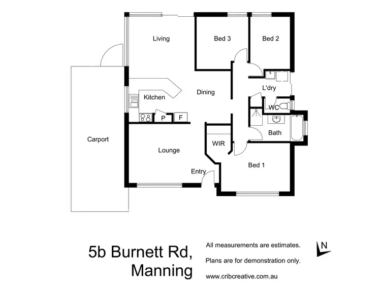 Floorplan of Homely house listing, 5B Burnett Road, Manning WA 6152