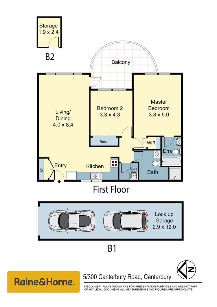 Floorplan of Homely apartment listing, 5/300-306 Canterbury Road, Canterbury NSW 2193
