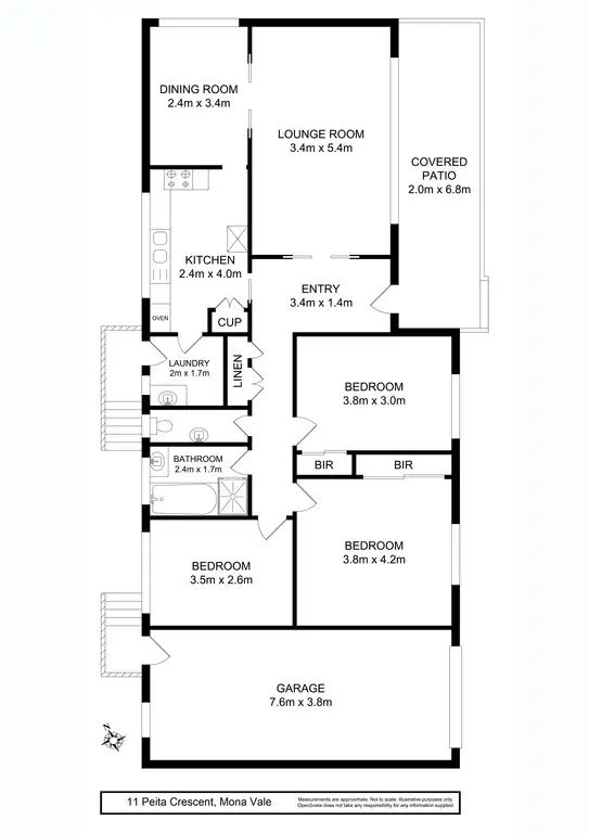 Floorplan of Homely house listing, 11 Peita Crescent, Mona Vale NSW 2103