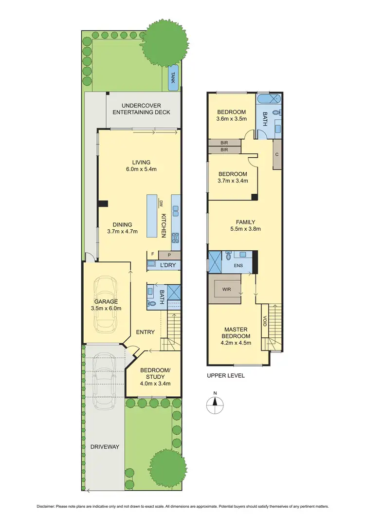 Floorplan of Homely townhouse listing, 33 Tobruk Crescent, Williamstown VIC 3016