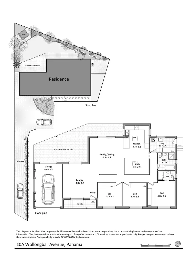 Floorplan of Homely house listing, 10a Wollongbar Avenue, Panania NSW 2213