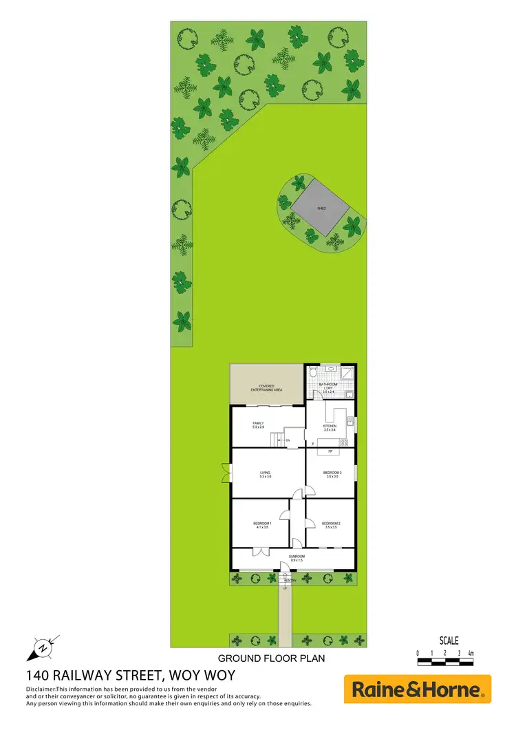 Floorplan of Homely house listing, 140 Railway Street, Woy Woy NSW 2256
