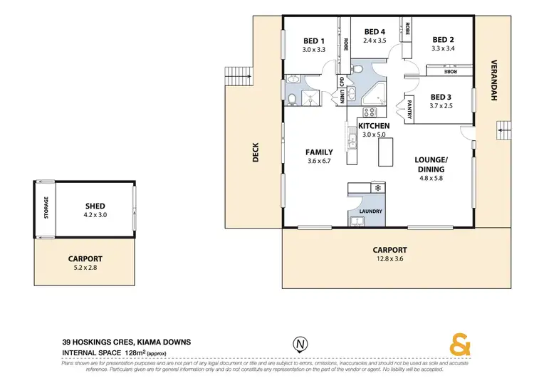 Floorplan of Homely house listing, 39 Hoskings Crescent, Kiama Downs NSW 2533