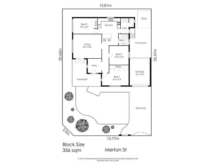 Floorplan of Homely house listing, 18 Merton Street, Victoria Park WA 6100