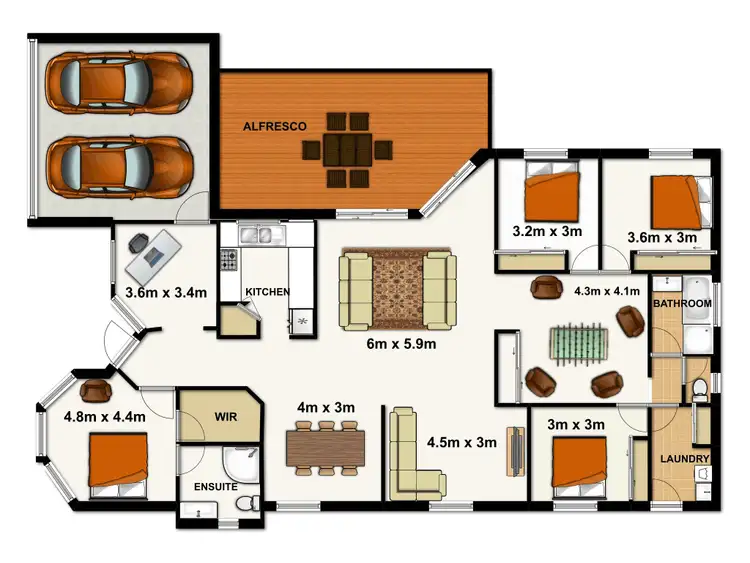 Floorplan of Homely house listing, 43 May Street, Parkinson QLD 4115