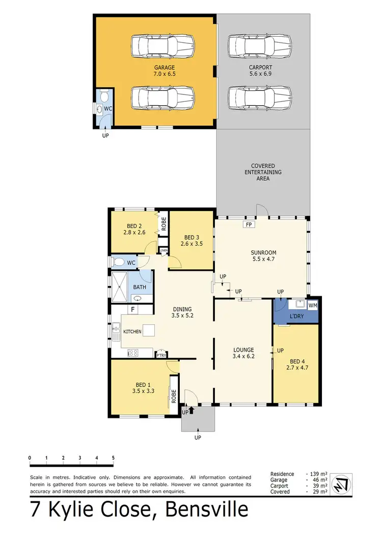 Floorplan of Homely house listing, 7 Kylie Close, Bensville NSW 2251