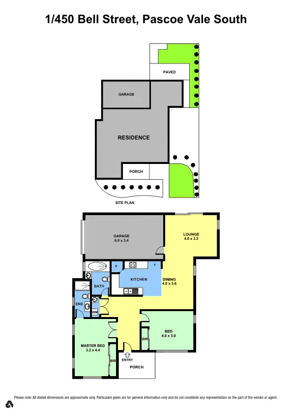 Floorplan of Homely house listing, 1/450 Bell Street, Pascoe Vale South VIC 3044