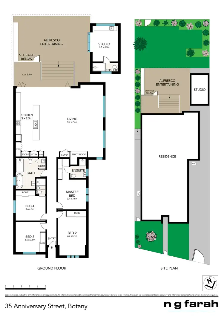 Floorplan of Homely house listing, 35 Anniversary Street, Botany NSW 2019