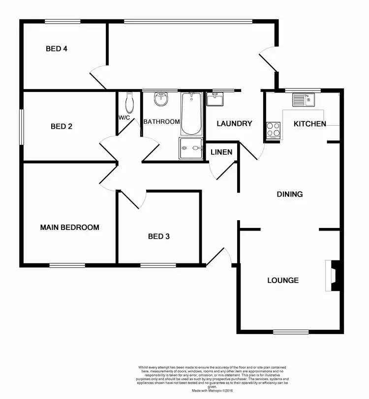 Floorplan of Homely house listing, 13 Melbee Street, Rutherford NSW 2320