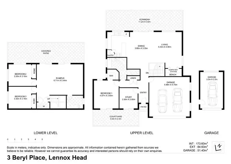 Floorplan of Homely house listing, 3 BERYL PLACE, Lennox Head NSW 2478
