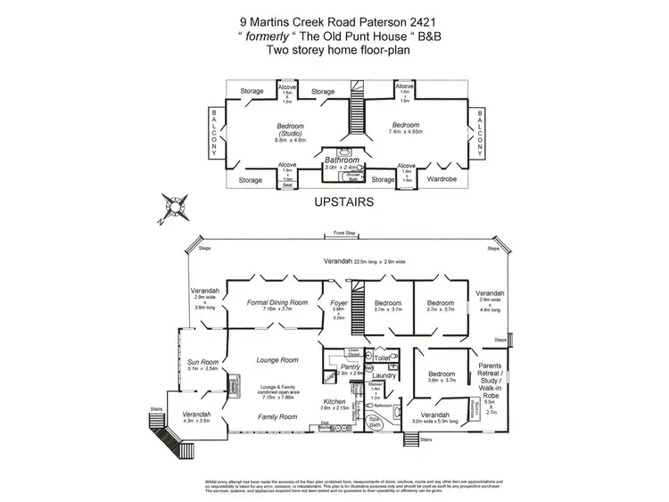 Floorplan of Homely house listing, 9 Martins Creek Road, Paterson NSW 2421