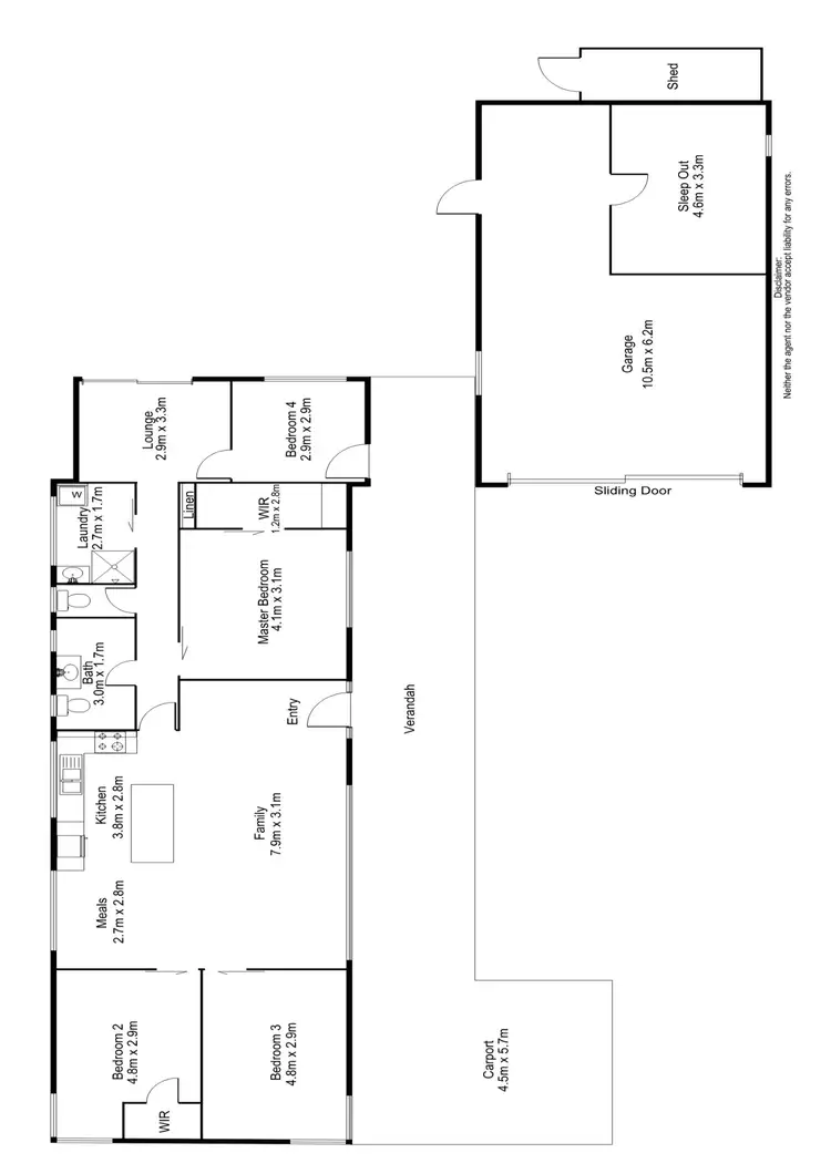 Floorplan of Homely house listing, 48 Castle Avenue, Goolwa Beach SA 5214
