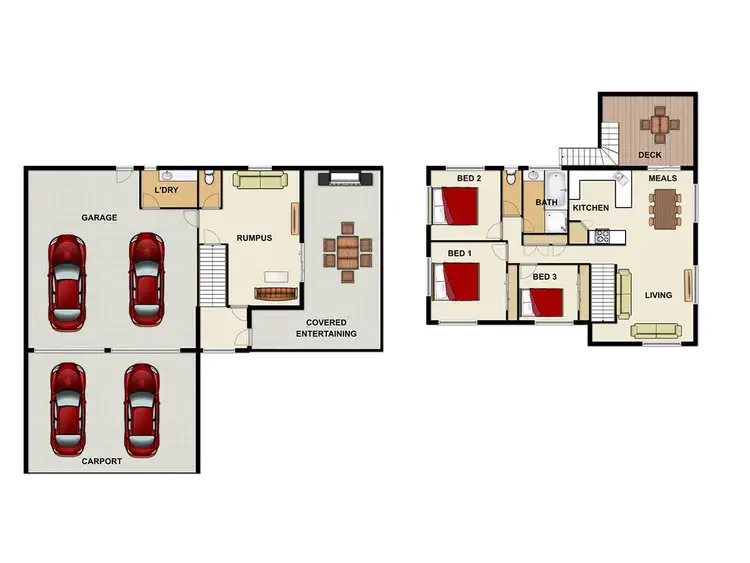 Floorplan of Homely house listing, 4 KERRONG COURT, Shailer Park QLD 4128