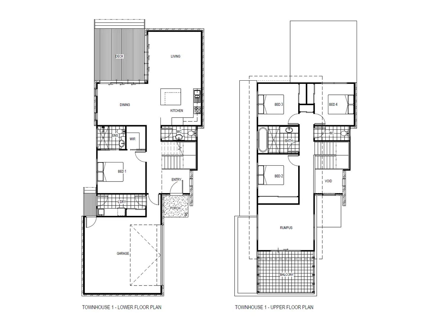 Floorplan of Homely townhouse listing, 1/34b Freda Street, Inverloch VIC 3996