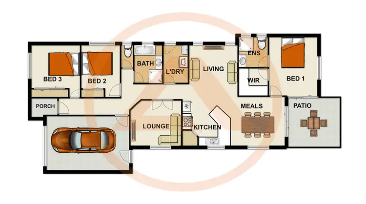 Floorplan of Homely house listing, 13 Sandalwood Street, Heathwood QLD 4110