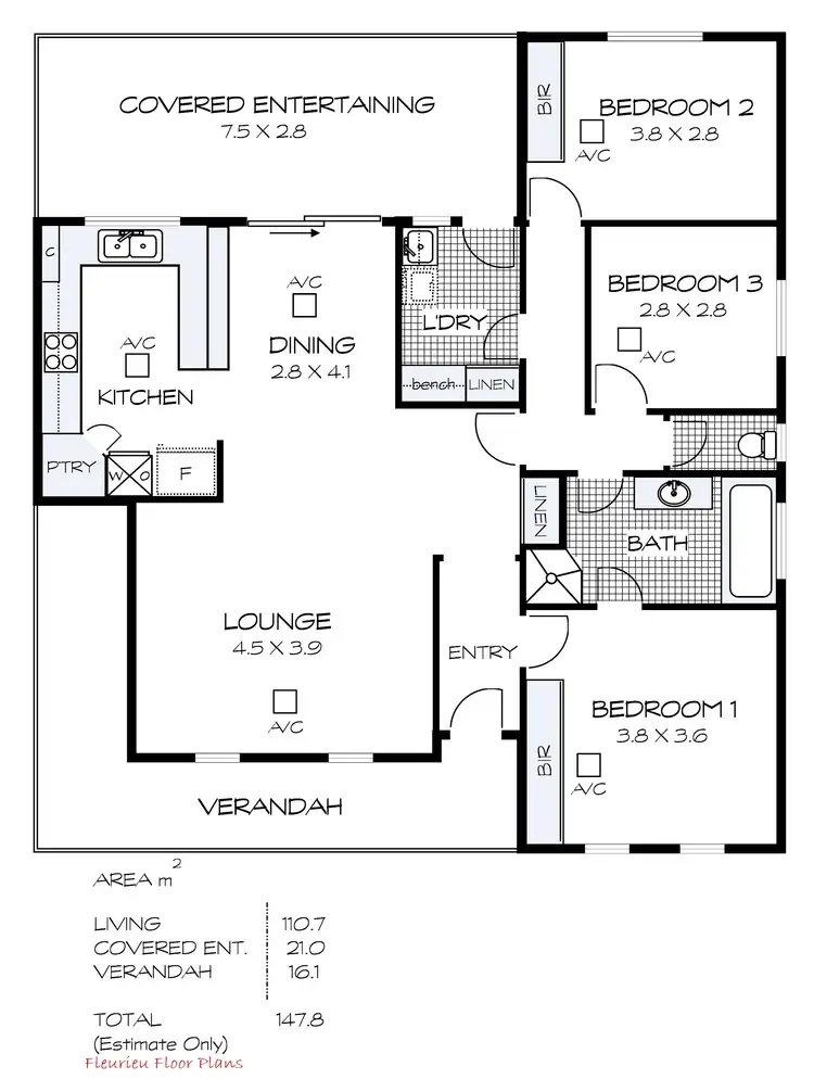 Floorplan of Homely house listing, 2 Sidmouth Street, Goolwa SA 5214