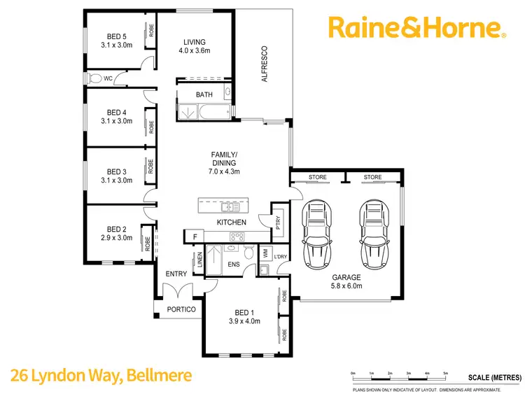 Floorplan of Homely house listing, 26 LYNDON WAY, Bellmere QLD 4510