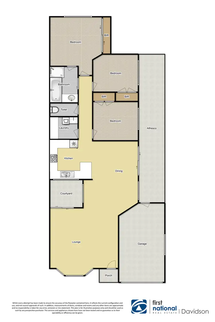 Floorplan of Homely house listing, 22 Todd Court, Wattle Grove NSW 2173