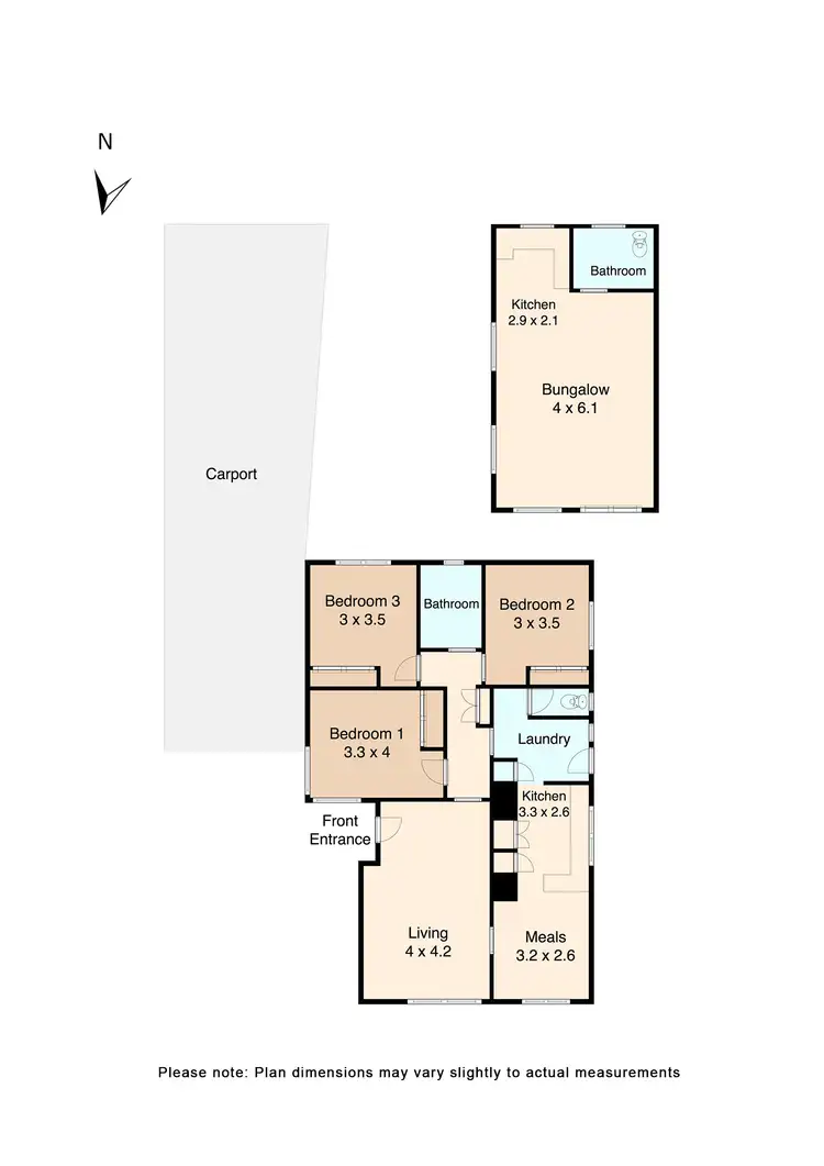 Floorplan of Homely house listing, 173 Walker Street, Sebastopol VIC 3356