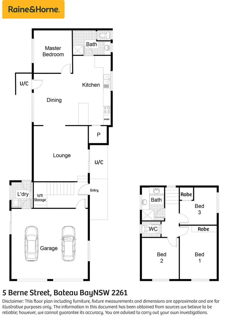 Floorplan of Homely house listing, 5 Berne Street, Bateau Bay NSW 2261