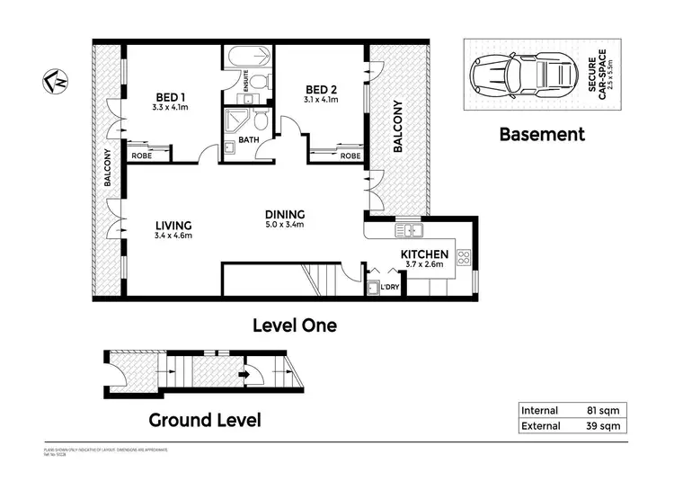 Floorplan of Homely apartment listing, 10a Jarrett Street, Leichhardt NSW 2040