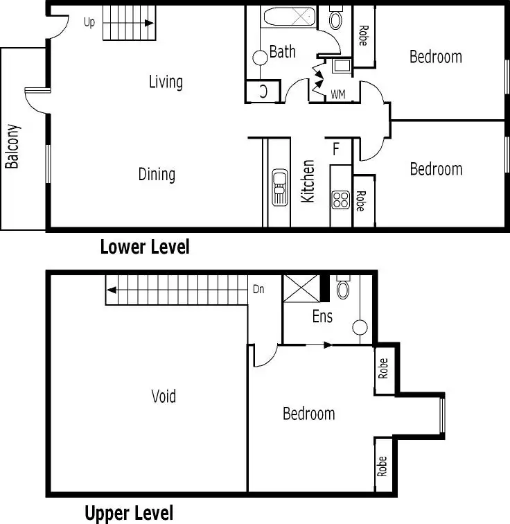Floorplan of Homely apartment listing, 73/682 Nicholson Street, Fitzroy North VIC 3068