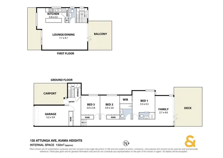 Floorplan of Homely house listing, 135 Attunga Avenue, Kiama Heights NSW 2533