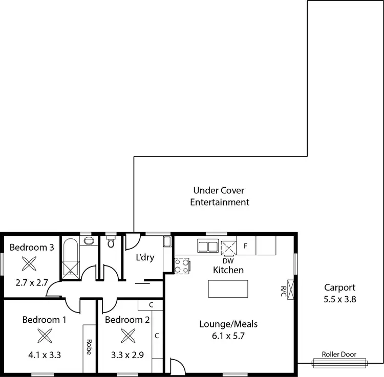 Floorplan of Homely house listing, 53 Whiteley Dr, Trott Park SA 5158