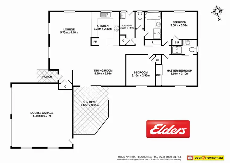 Floorplan of Homely house listing, 72 Melaleuca Crescent, Catalina NSW 2536
