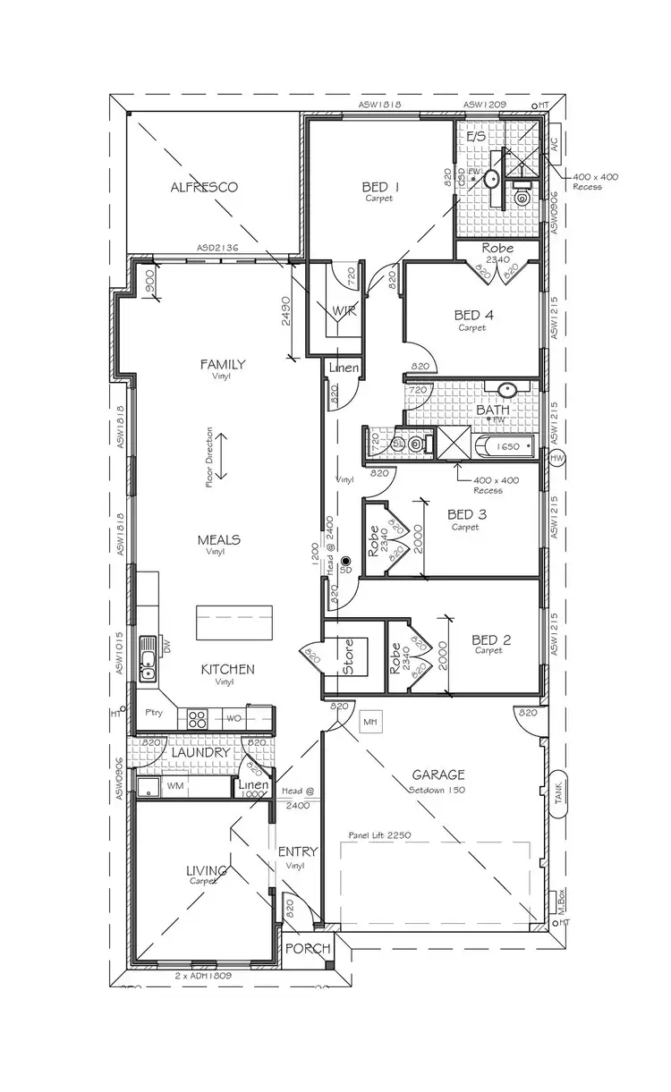 Floorplan of Homely house listing, 23 Nashs Flat Place, Mudgee NSW 2850