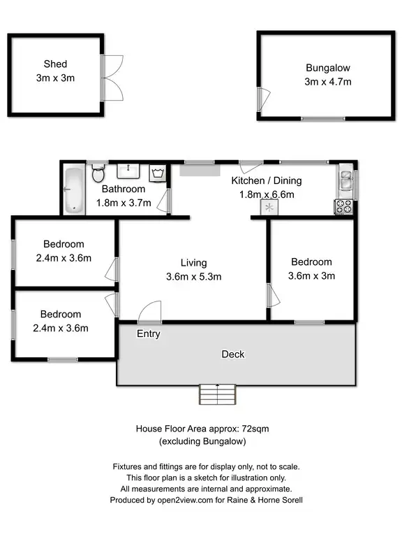 Floorplan of Homely house listing, 6 Poplar Court, Primrose Sands TAS 7173