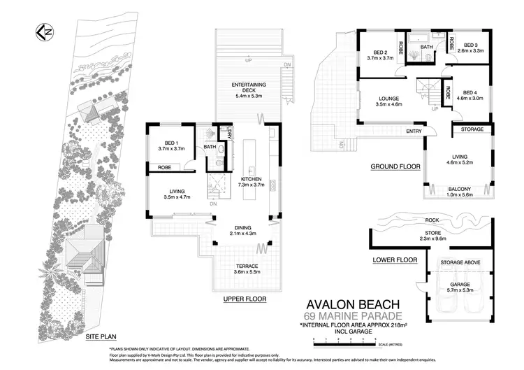Floorplan of Homely house listing, 69 Marine Parade, Avalon Beach NSW 2107