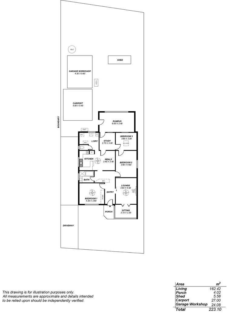 Floorplan of Homely house listing, 12 Bray Avenue, Semaphore Park SA 5019