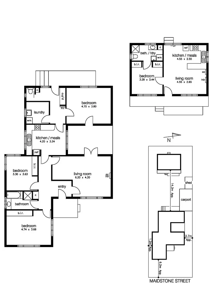 Floorplan of Homely house listing, 157 Maidstone Street, Altona VIC 3018