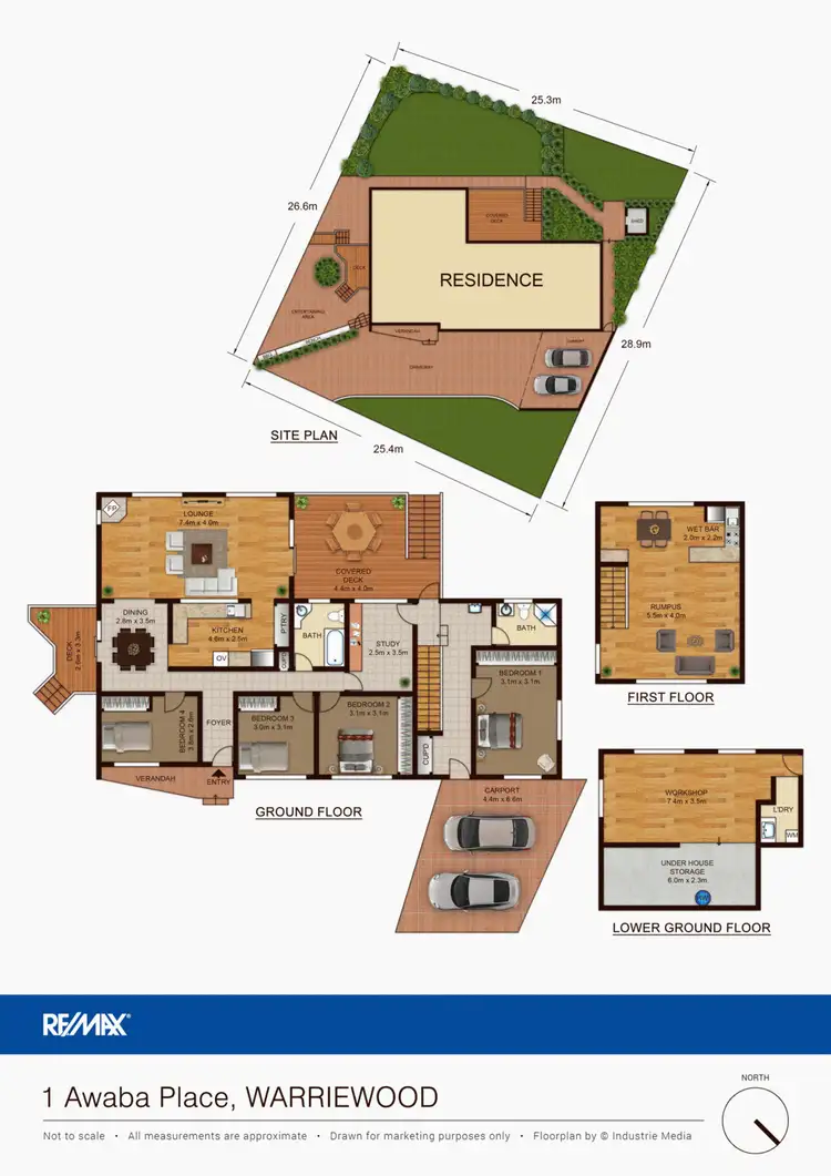 Floorplan of Homely house listing, 1 Awaba Pl, Warriewood NSW 2102
