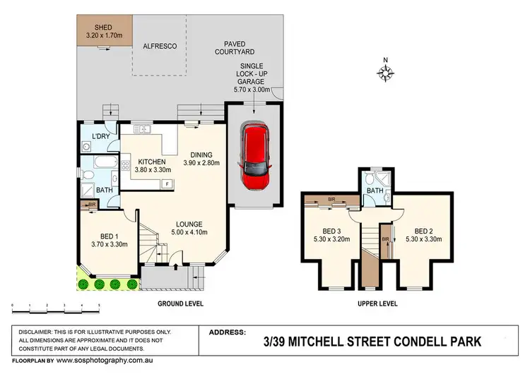 Floorplan of Homely townhouse listing, Address available on request