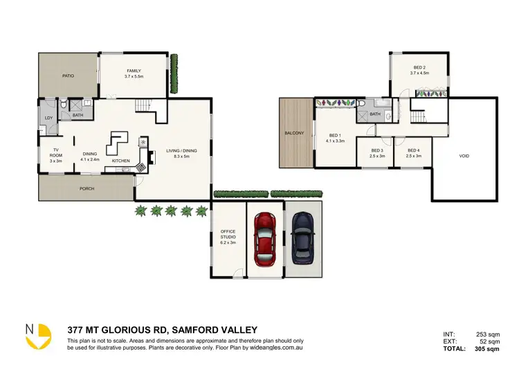 Floorplan of Homely house listing, 377 Mt Glorious Road, Samford Valley QLD 4520