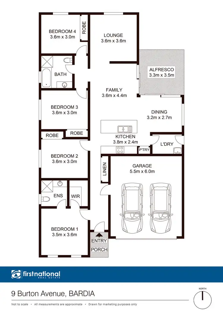 Floorplan of Homely house listing, 9 Burton Avenue, Bardia NSW 2565