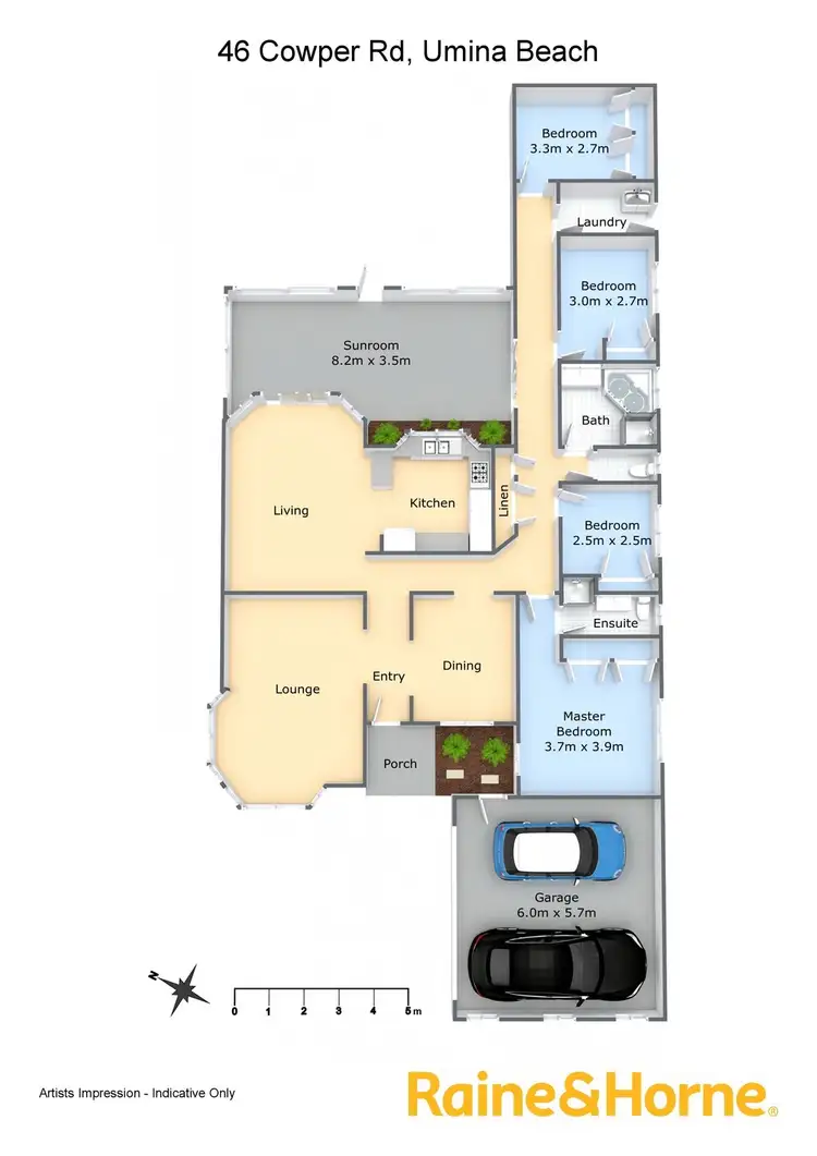 Floorplan of Homely house listing, 46 Cowper Road, Umina Beach NSW 2257