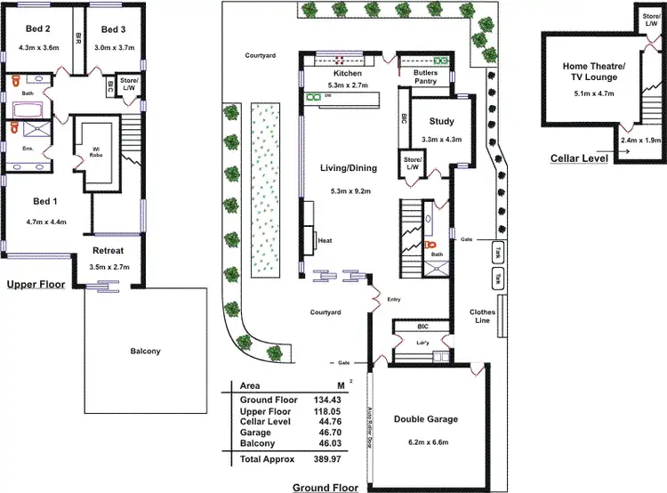 Floorplan of Homely house listing, 136a Beulah Road, Norwood SA 5067