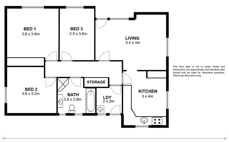 Floorplan of Homely house listing, 6 Broadview Crescent, Bridgewater TAS 7030
