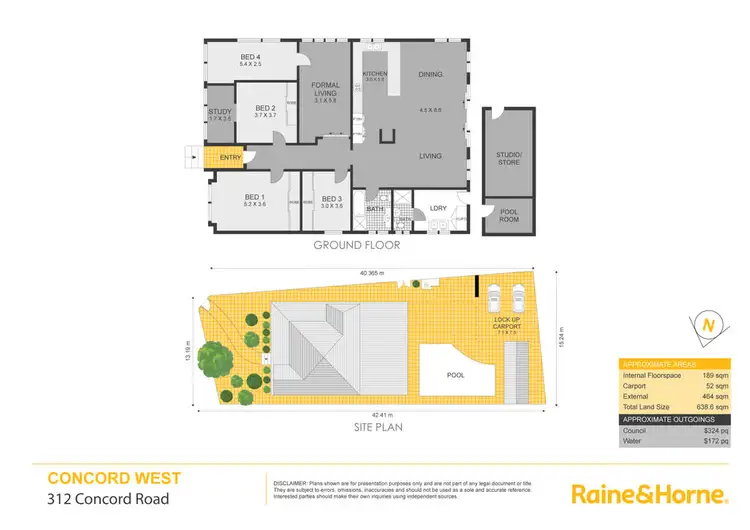 Floorplan of Homely house listing, 312 Concord Road, Concord West NSW 2138