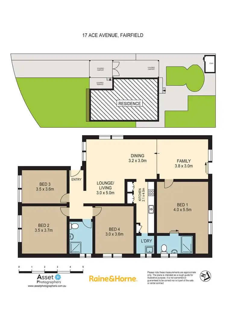 Floorplan of Homely house listing, 17 Ace Ave, Fairfield NSW 2165
