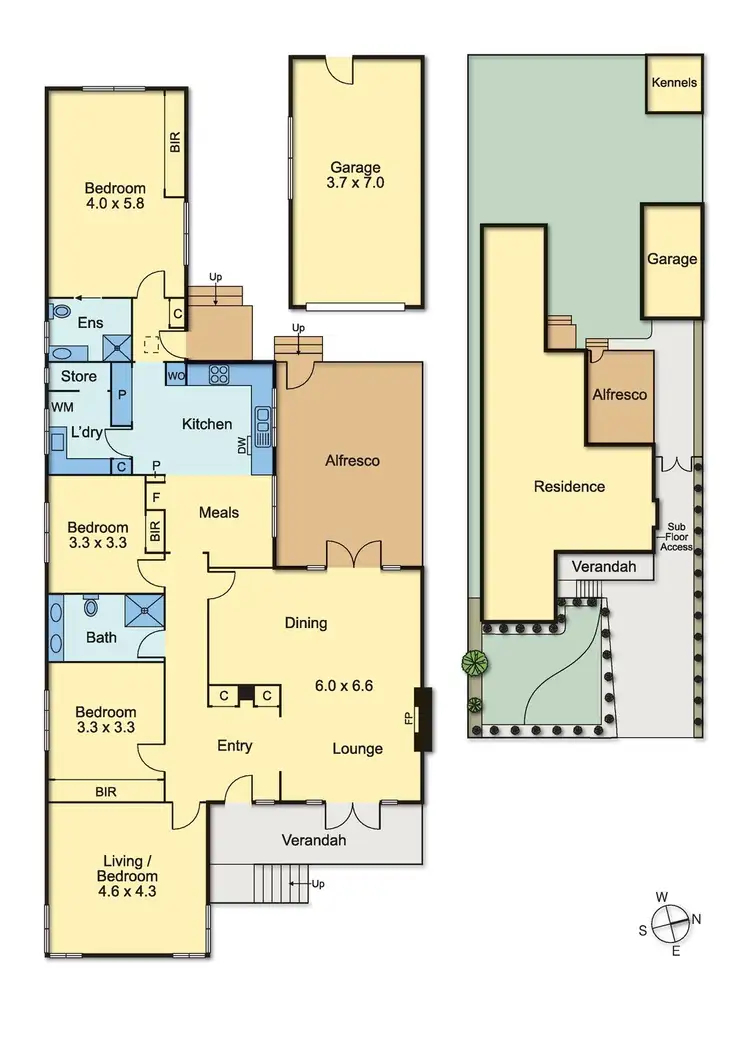 Floorplan of Homely house listing, 27 Fenacre Street, Strathmore VIC 3041