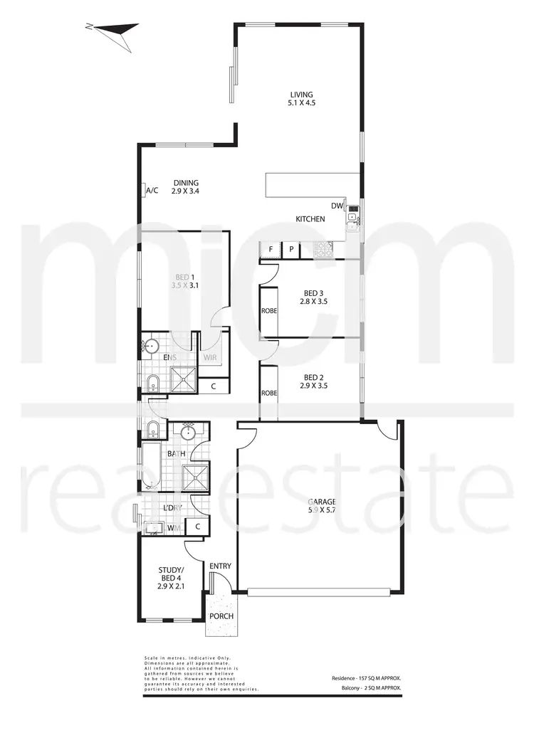 Floorplan of Homely house listing, 48 Tyler Crescent, Tarneit VIC 3029