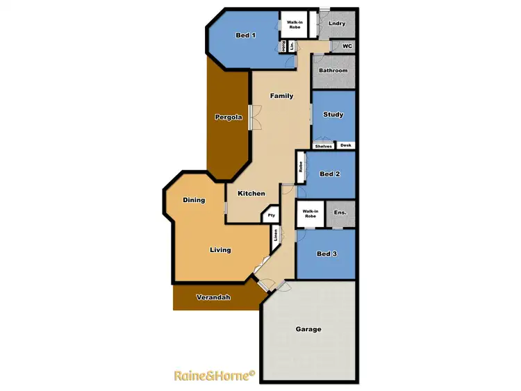 Floorplan of Homely house listing, 8 Grangewood Drive, Dubbo NSW 2830