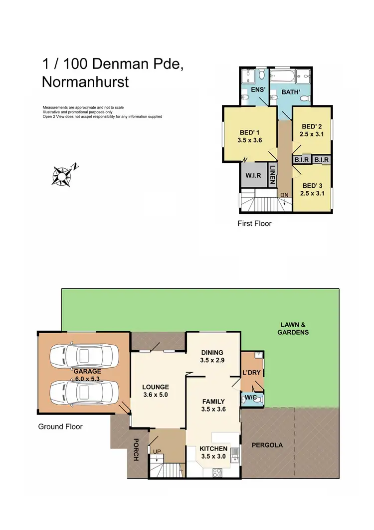 Floorplan of Homely house listing, 1/100 Denman Parade, Normanhurst NSW 2076