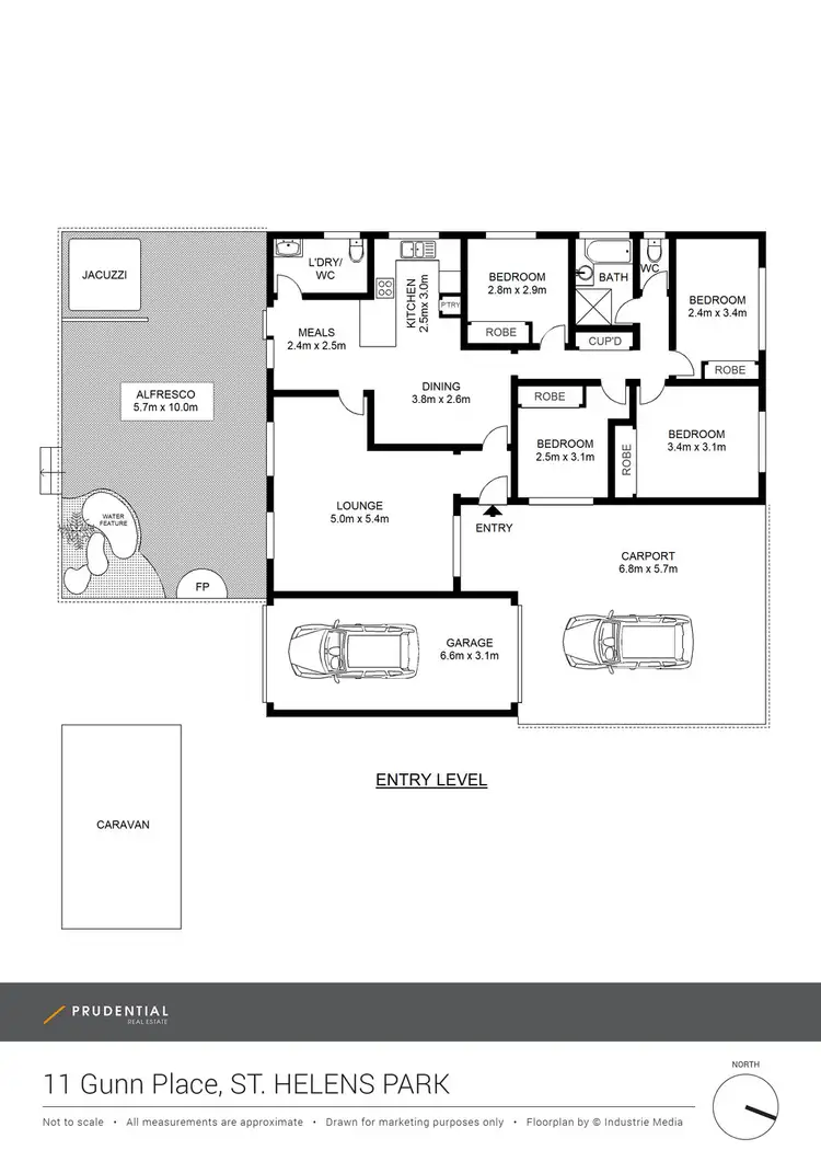 Floorplan of Homely house listing, 11 Gunn Place, St Helens Park NSW 2560